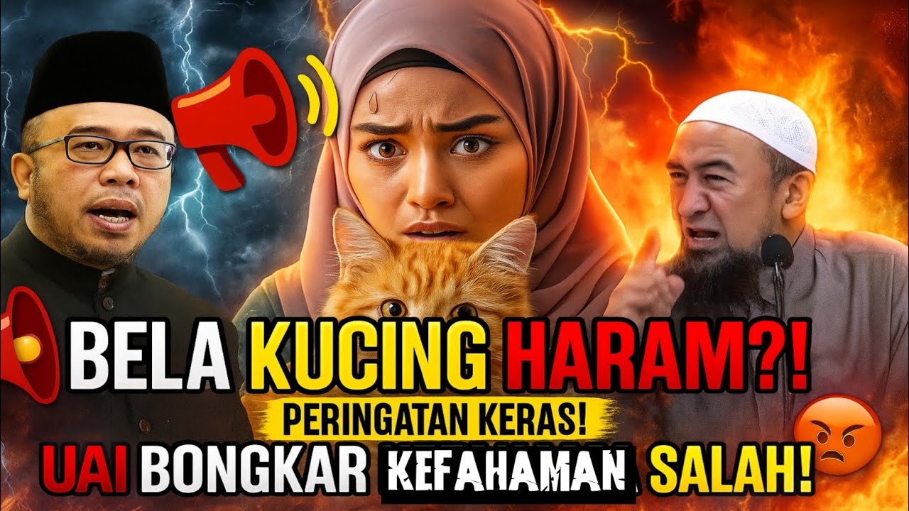 📛 “Bela Kucing Haram?! Ustaz Azhar Idrus BONGKAR KEFAHAMAN SALAH!”