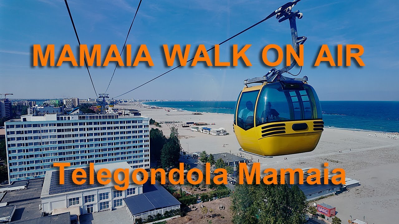 Mamaia 4K air walk - Telegondola Mamaia (Mamaia Ropeway)