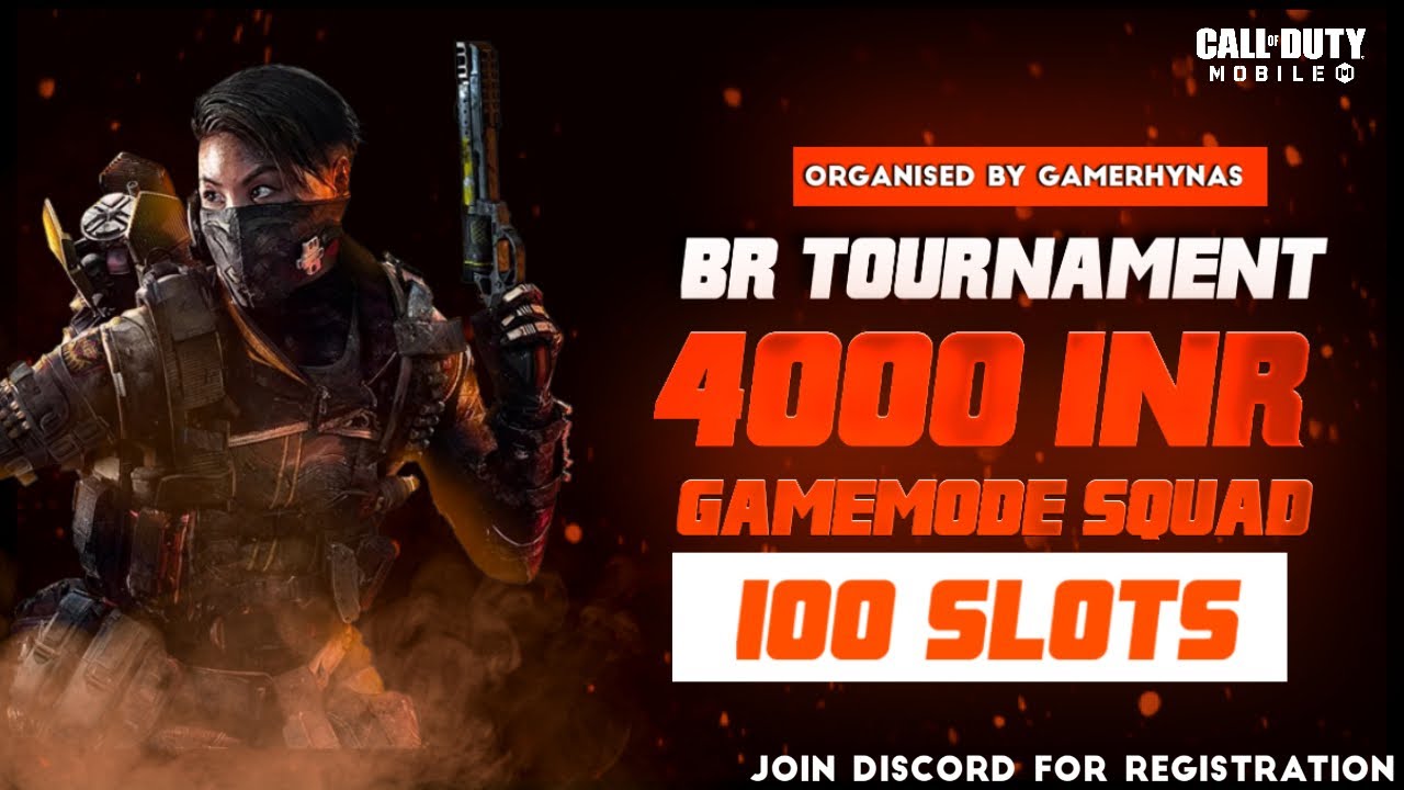 GamerHynas BR Tournament | 4000 INR | CODM BATTLE ROYALE LIVE GAMEPLAY