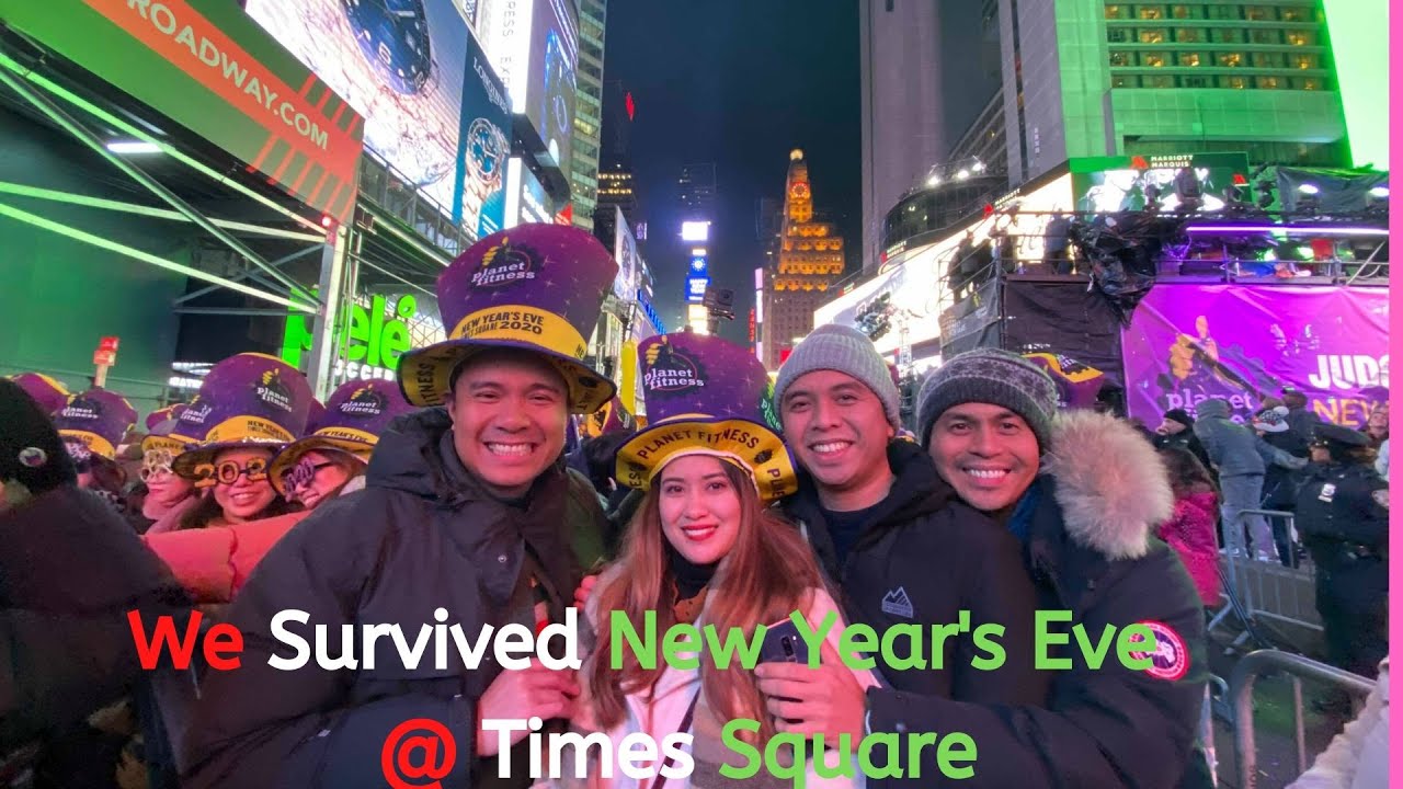 How We Survived New York's NYE Countdown & Ball Drop @ Times Square - Filipino / Pinoy in America