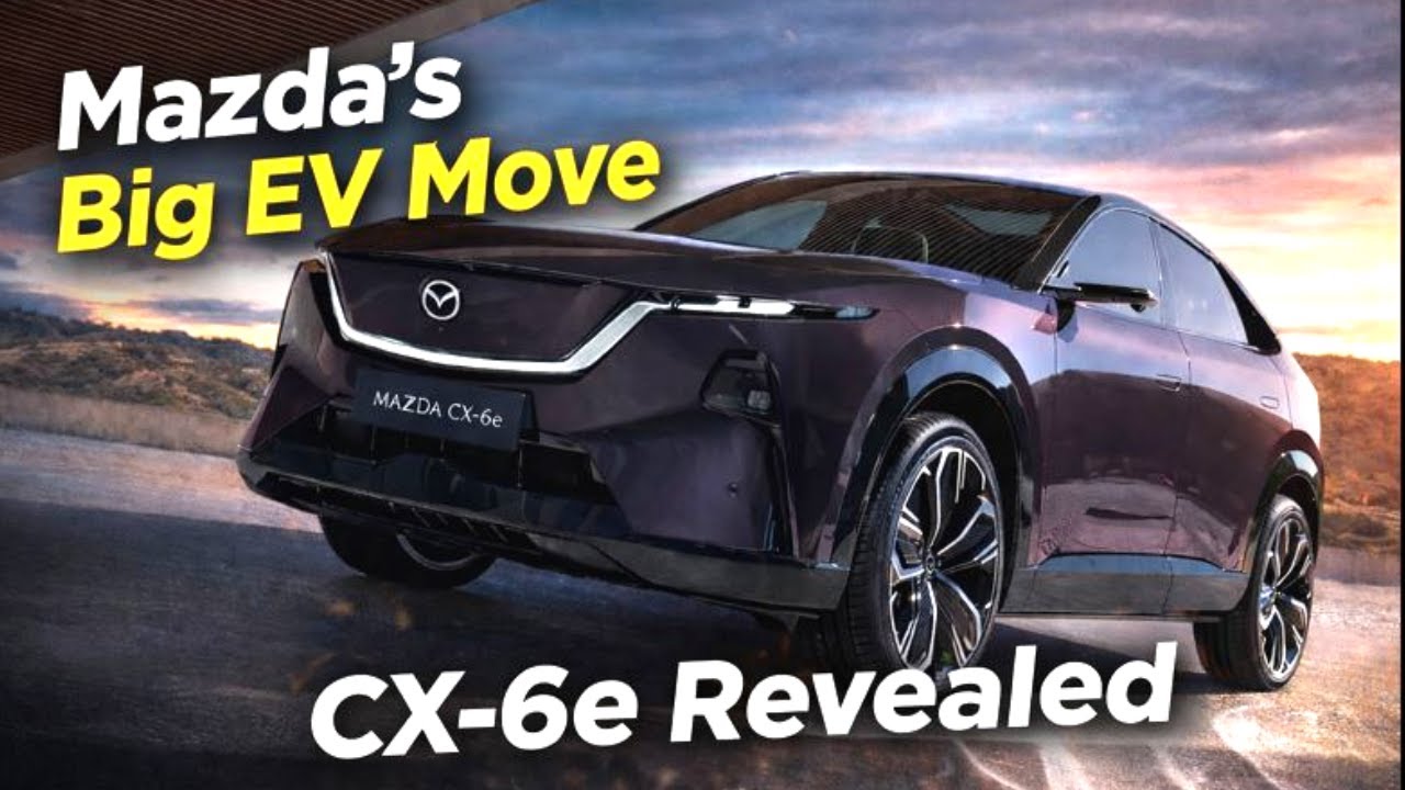 Mazda CX-6e 2026 года &mdash; самый важный электрический внедорожник Mazda на сегодняшний день.