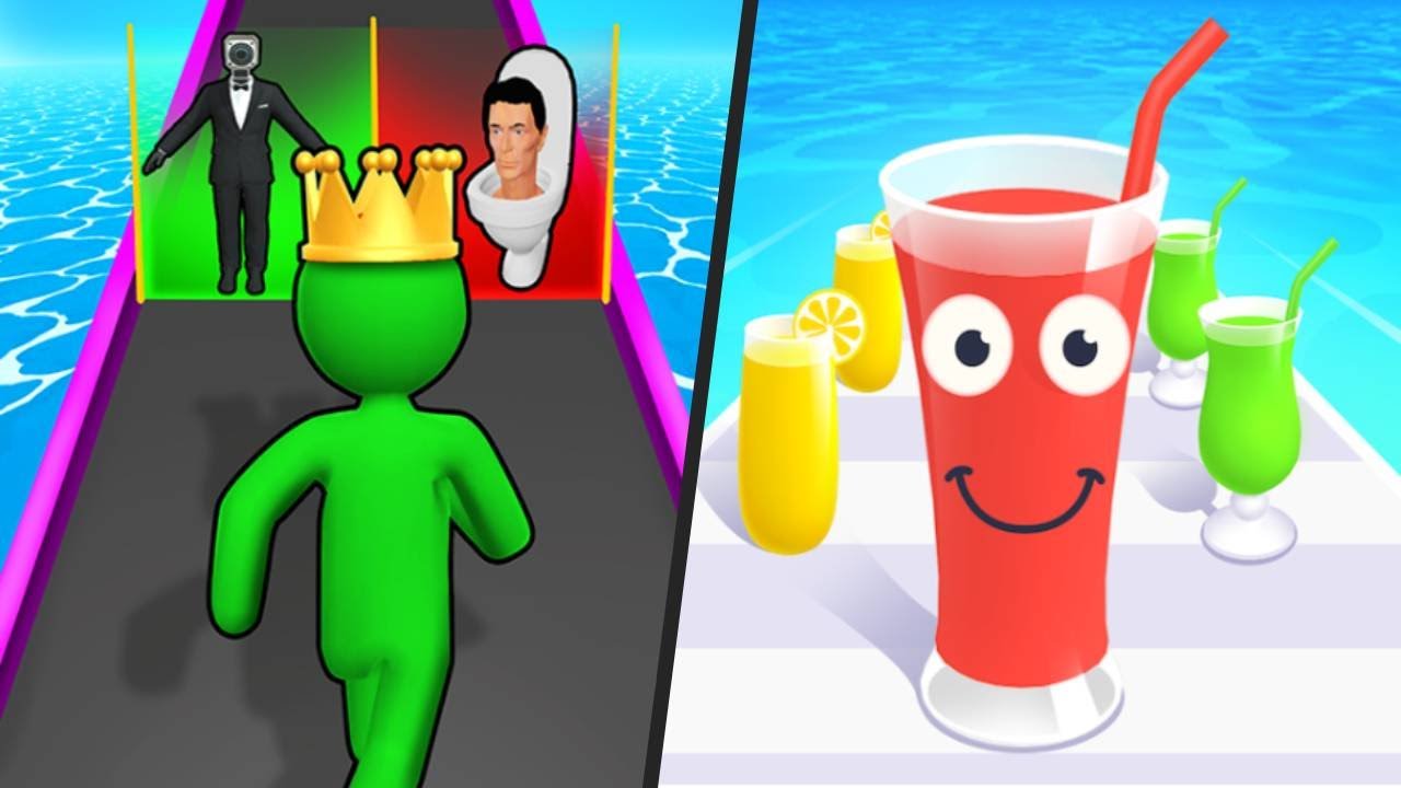GIANT RUSH vs JUICE RUN - Gameplay All Levels Last UPDATE 2023 Mod APK