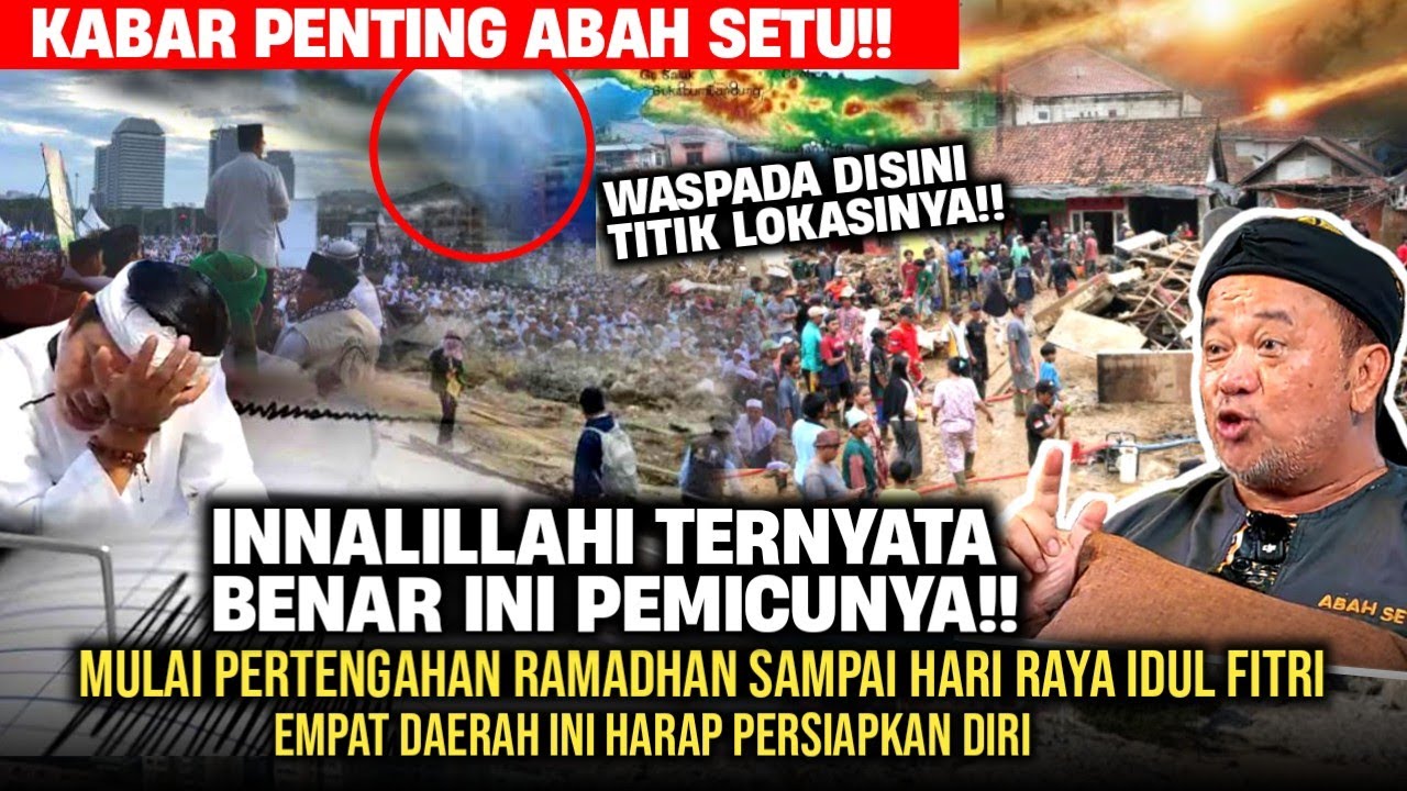 🔴EMPAT DAERAH INI HARAP HATI HATI SAMPAI IDUL FITRI MOGA UMAT ISLAM DENGAR INI SEMUA