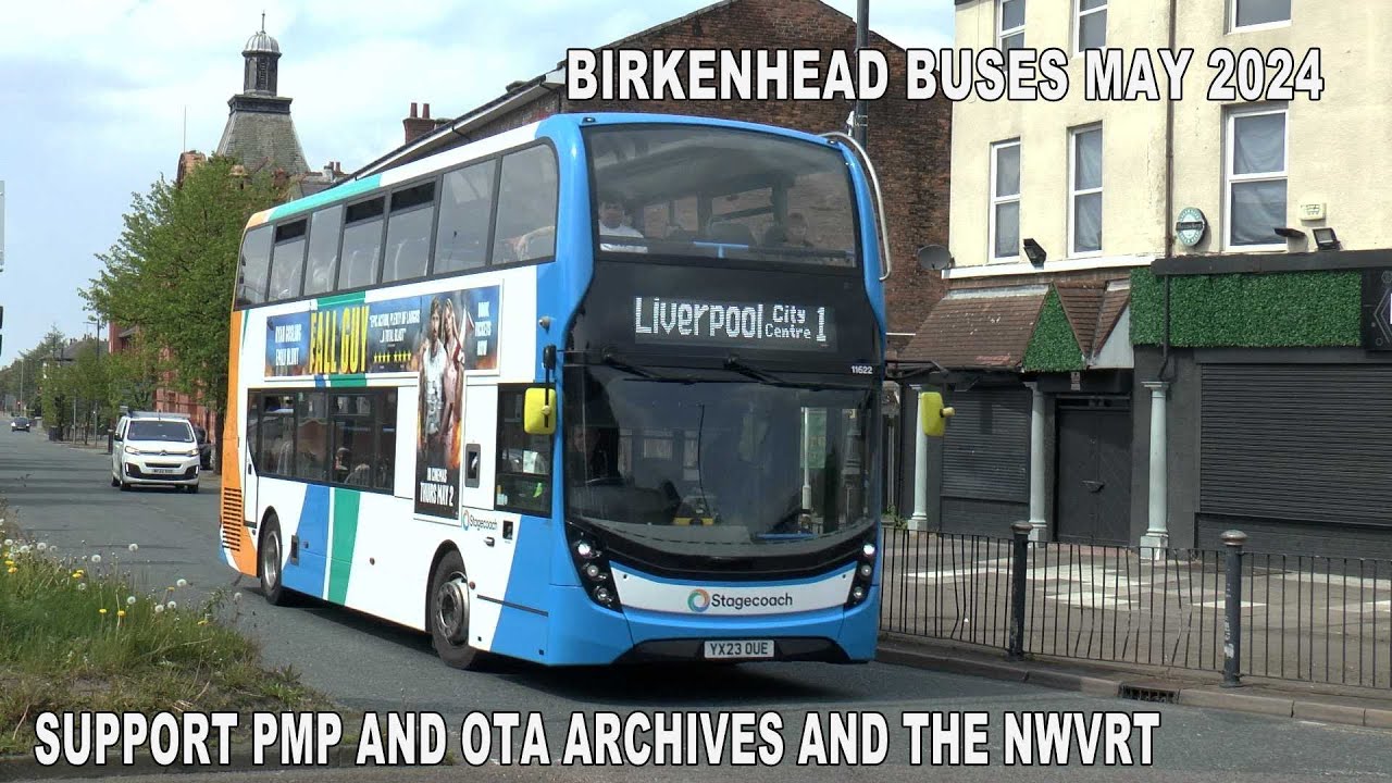 BIRKENHEAD BUSES MAY 2024