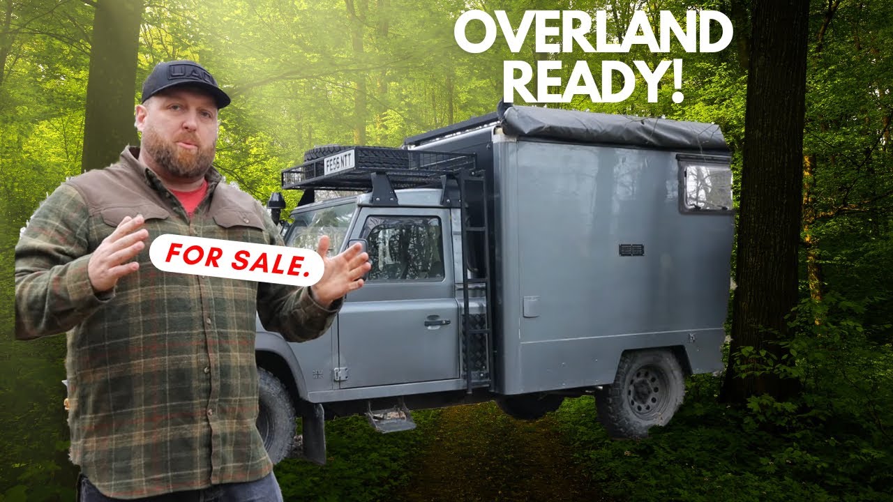 LAND ROVER CAMPERVAN TOUR! Defender 130.