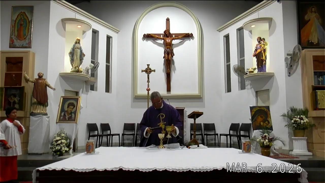 SANTA MISA -  VIERNES DE LA SEGUNDA SEMANA DE CUARESMA