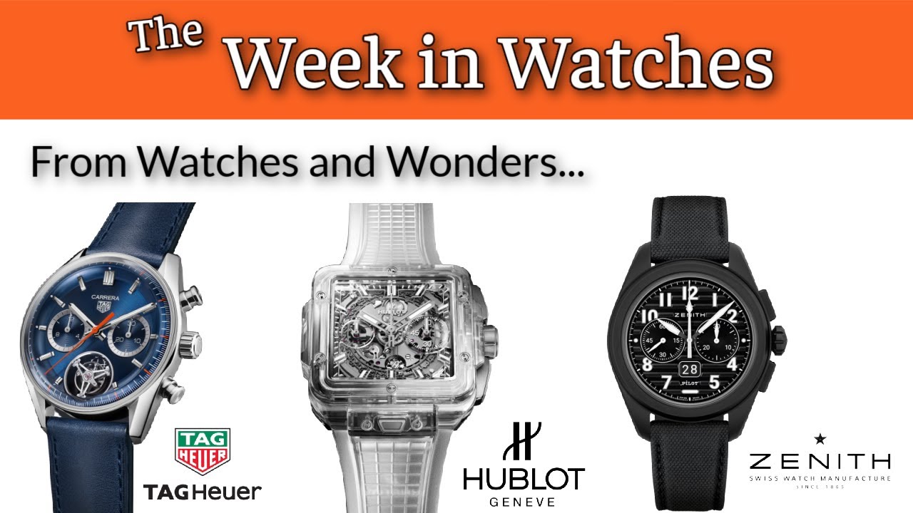 New Releases at Watches and Wonders 2023: Zenith, TAG Heuer, and Hublot