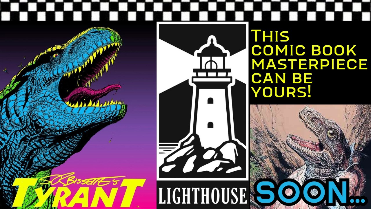 THE BEST DINOSAUR COMIC EVER! Interview with Chris Stevens of Lighthouse Comics