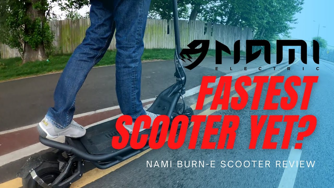 Nami Burn-e scooter & Sherman Veteran EUC ride and review