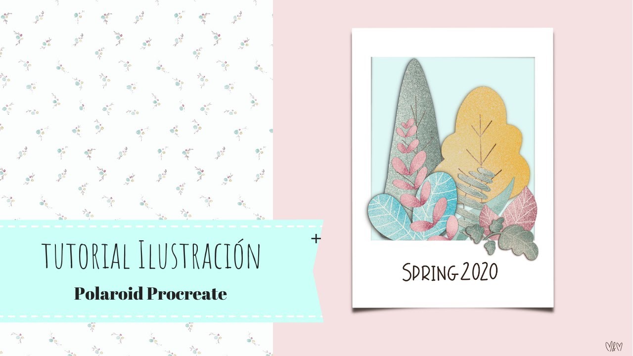 Tutorial Ilustración polaroid procreate