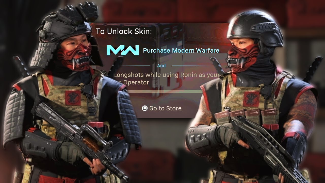NEW Samurai Skins added for FREE... with a catch...
