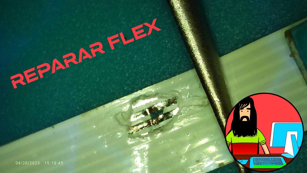 Cazando Gangas 2; Reparar Flex encendido PS2 con una pista partida