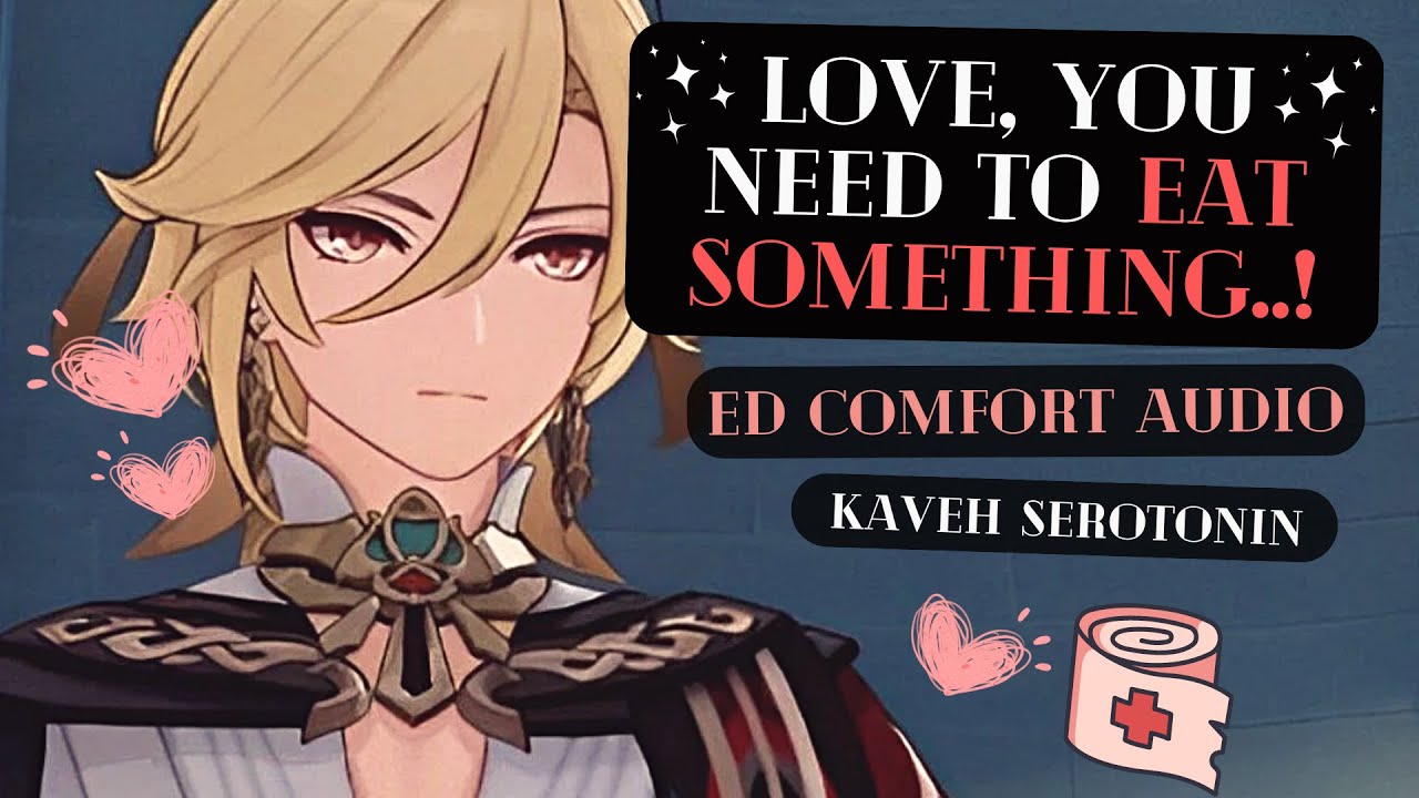 Kaveh buys you a Bday Cake, but you have an ED. [Kaveh x Listener ASMR] [TW: E*ting D*sorder]