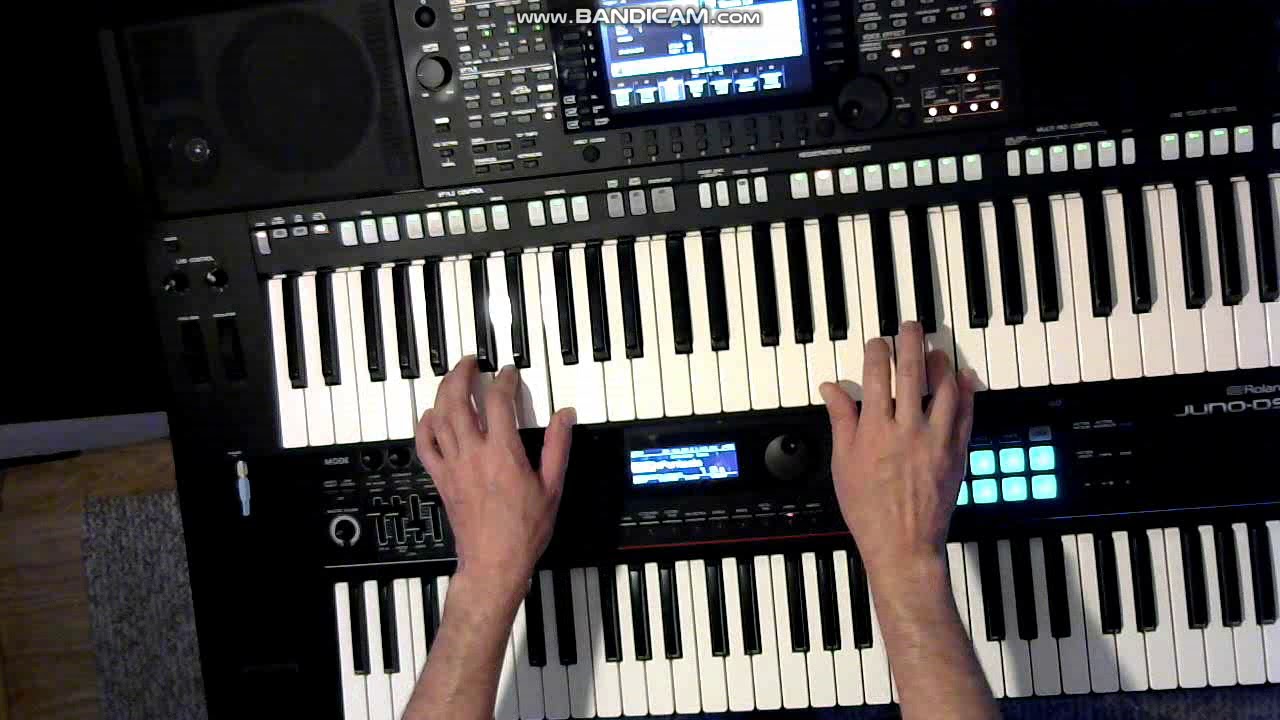 Masquerade - Guardian Angel / Zagorová, Kotvald, Hložek - Jinak to nejde cover instrumental keyboard