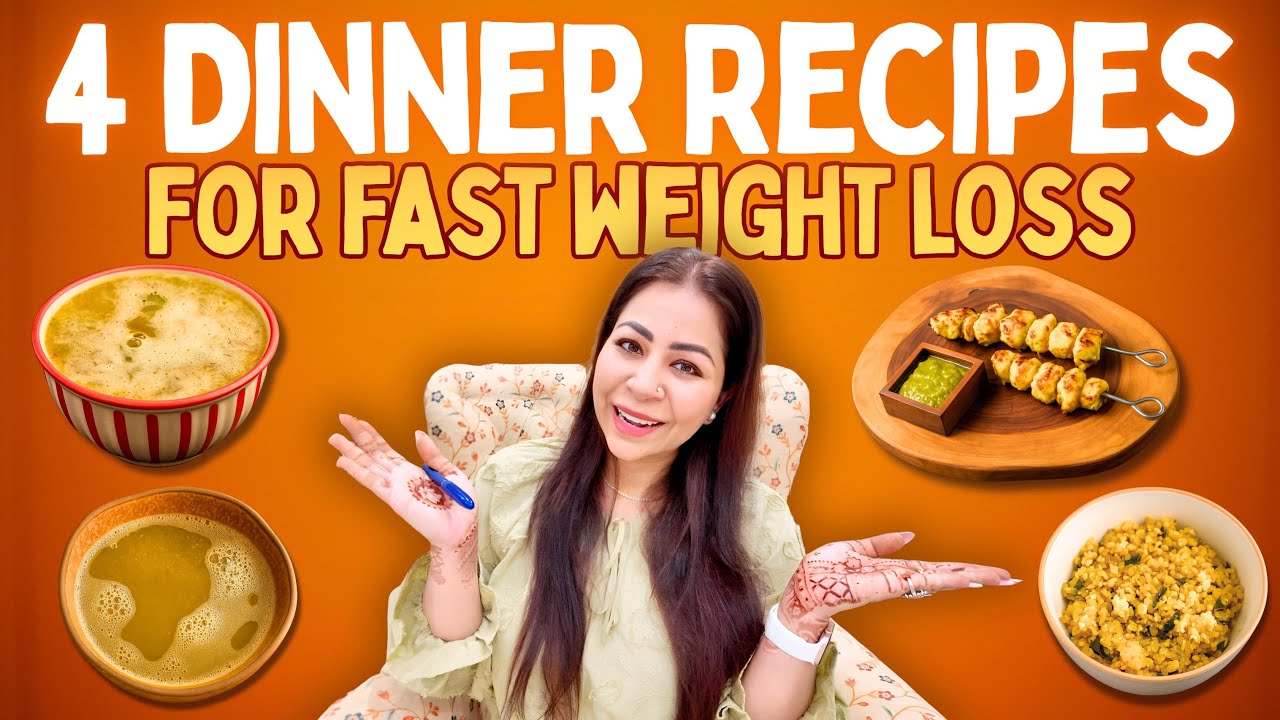 Lose Weight Quickly with These 4 Tasty Dinner Recipes - Fat To Fab By Suman Pahuja