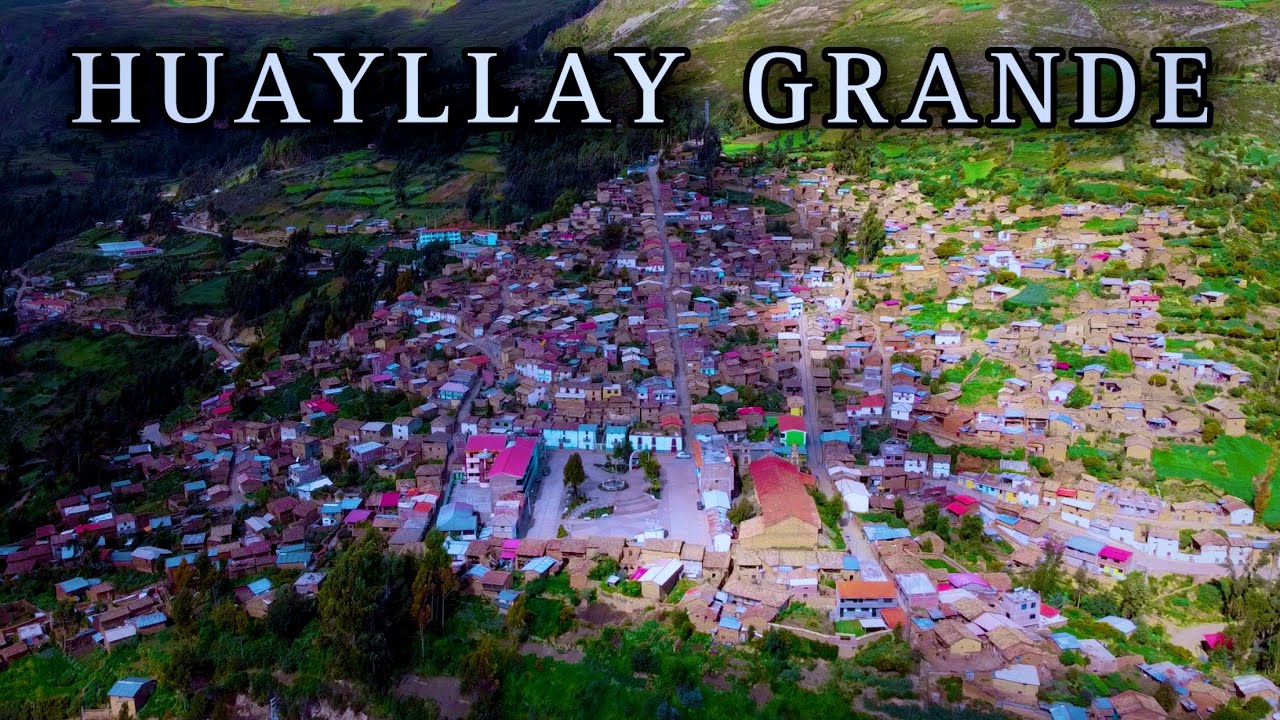 un pueblo lleno de casitas de BARRO y Piedra | Huancavelica - Huayllay Grande