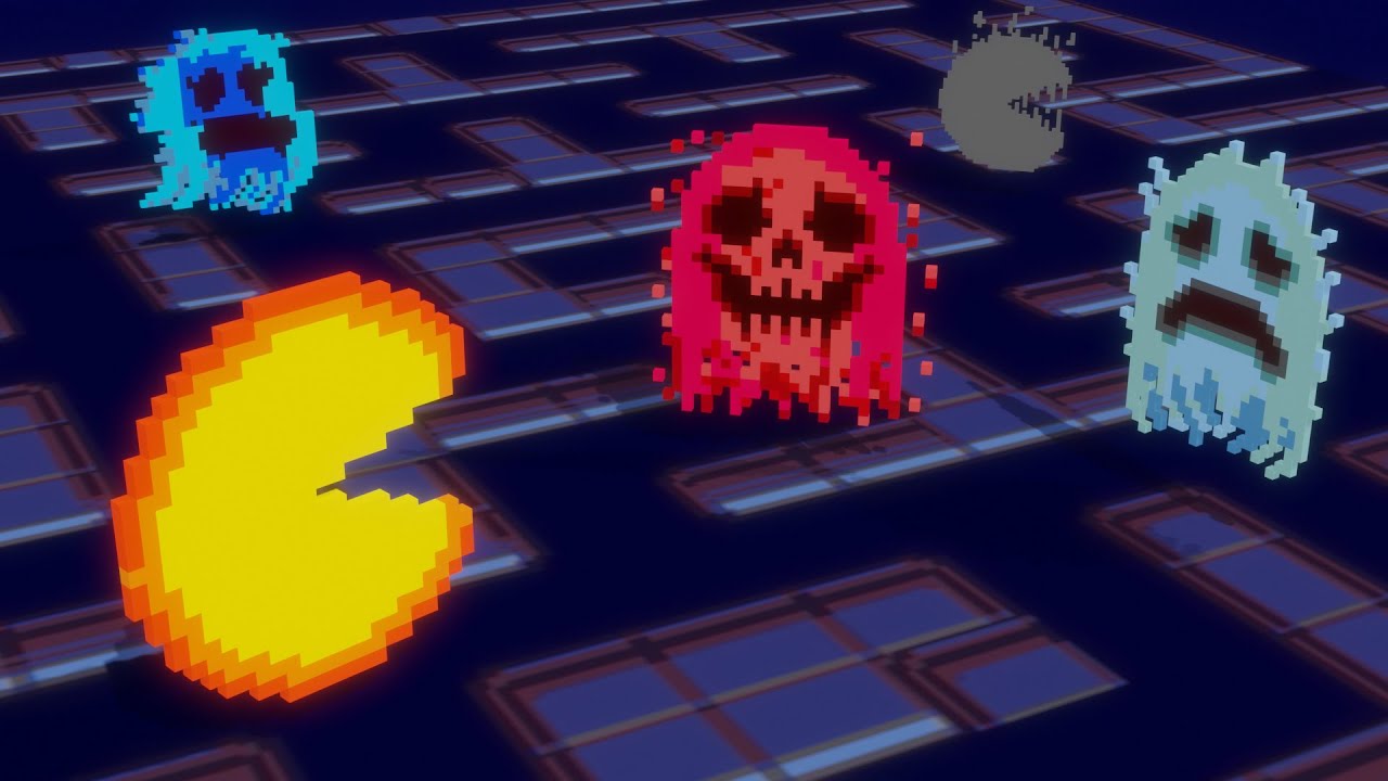 PacM̩̩̹̌̕͢å̪͓̼̗̍͑̿ͫn̛̥͈ͅ | Ужасная концовка жуткой, поврежденной прошивки Pac-Man