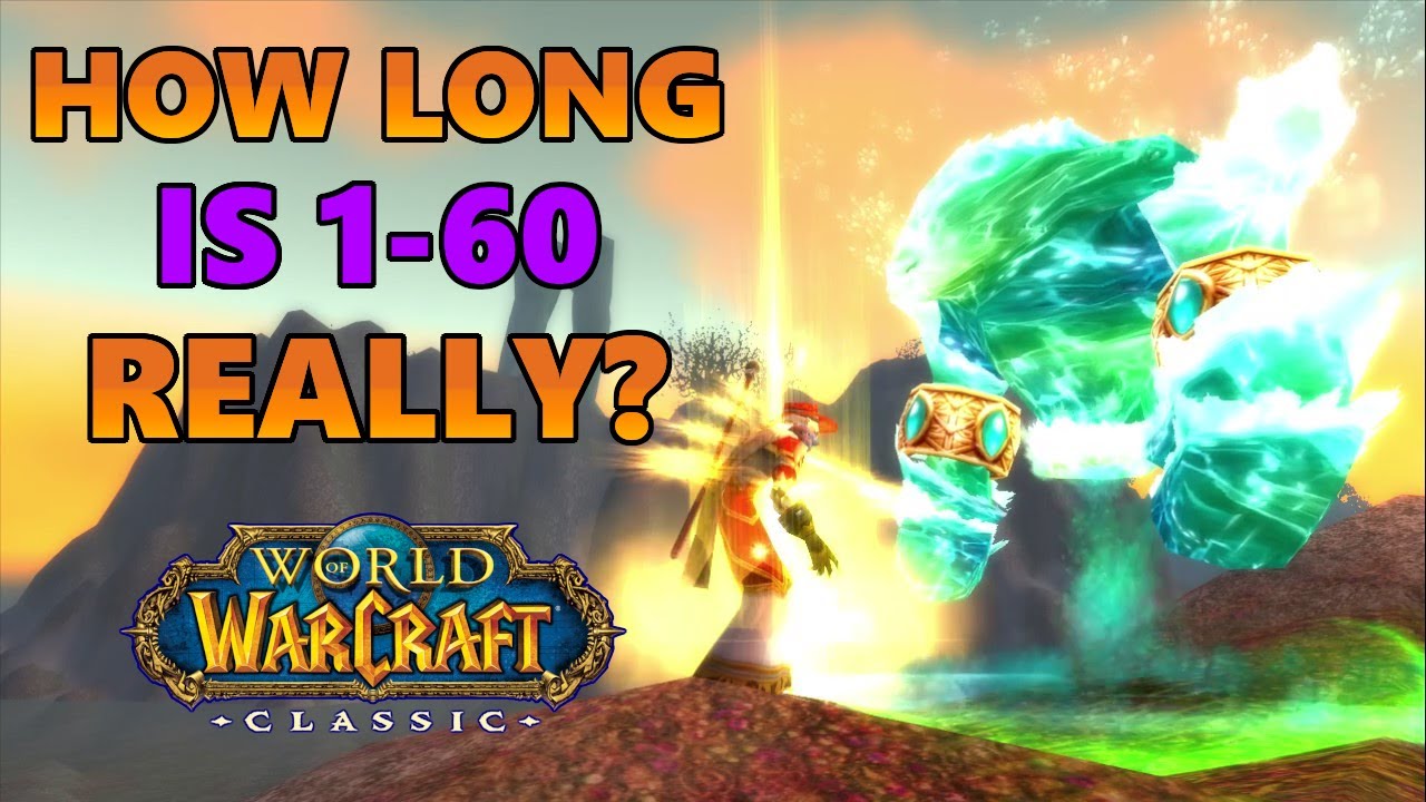How long is 1-60 REALLY in Classic WoW? (An XP PoV)