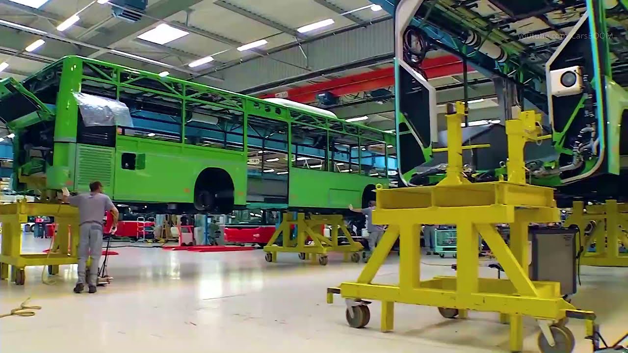 Man Luxury I Bus Production Tour  I  Assembly Plant