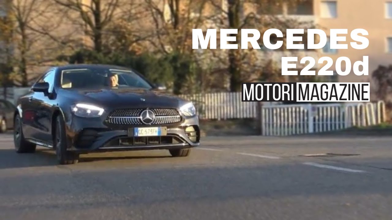 Test drive Mercedes classe E 2022: che sogno viaggiare così