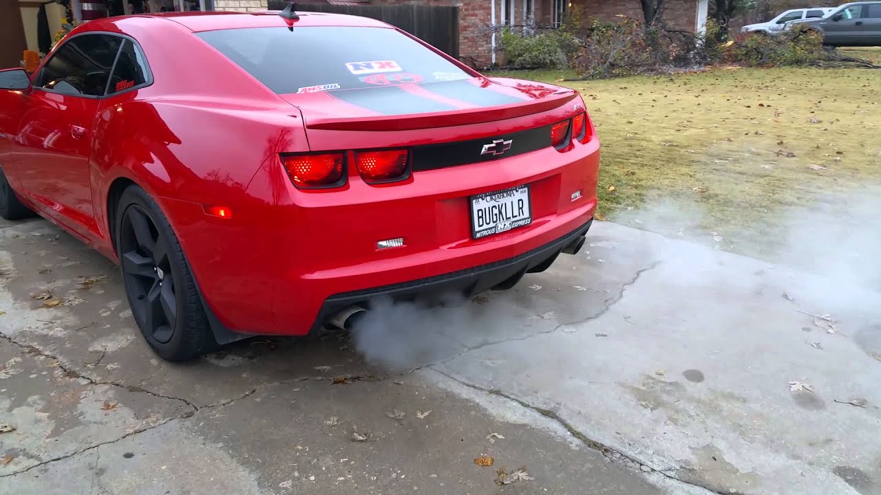 Cold Idle 2011 Chevy Camaro SS M6 BTR Stage 4 cam