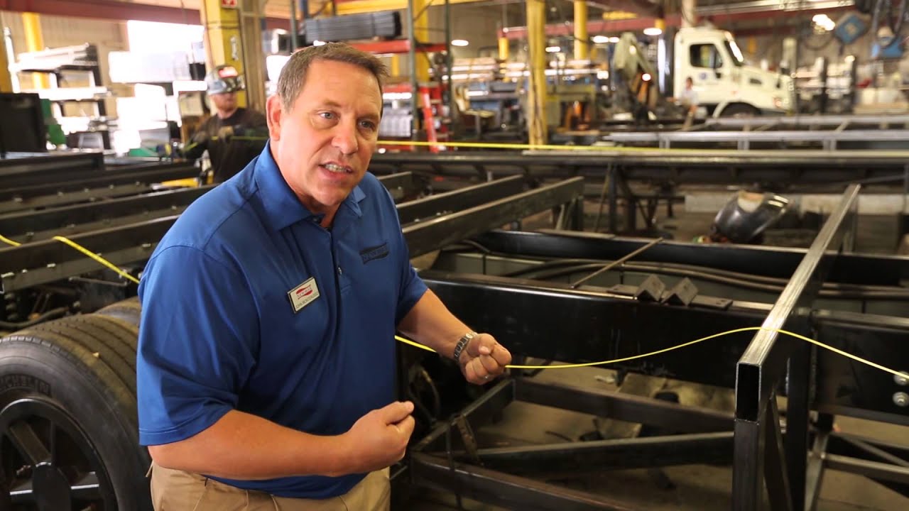 Newmar Factory Tour - Chassis Construction