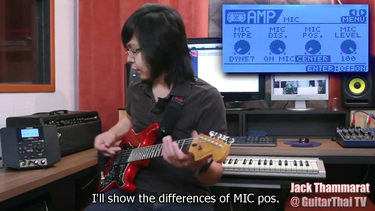Mr.Frontman - Tone setting with Boss eBand JS-8 (Thai with English sub)