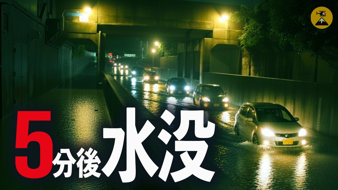 「娘をお願いします…」アンダーパス水没…岐阜県豪雨災害2010年【地図とアニメで解説】