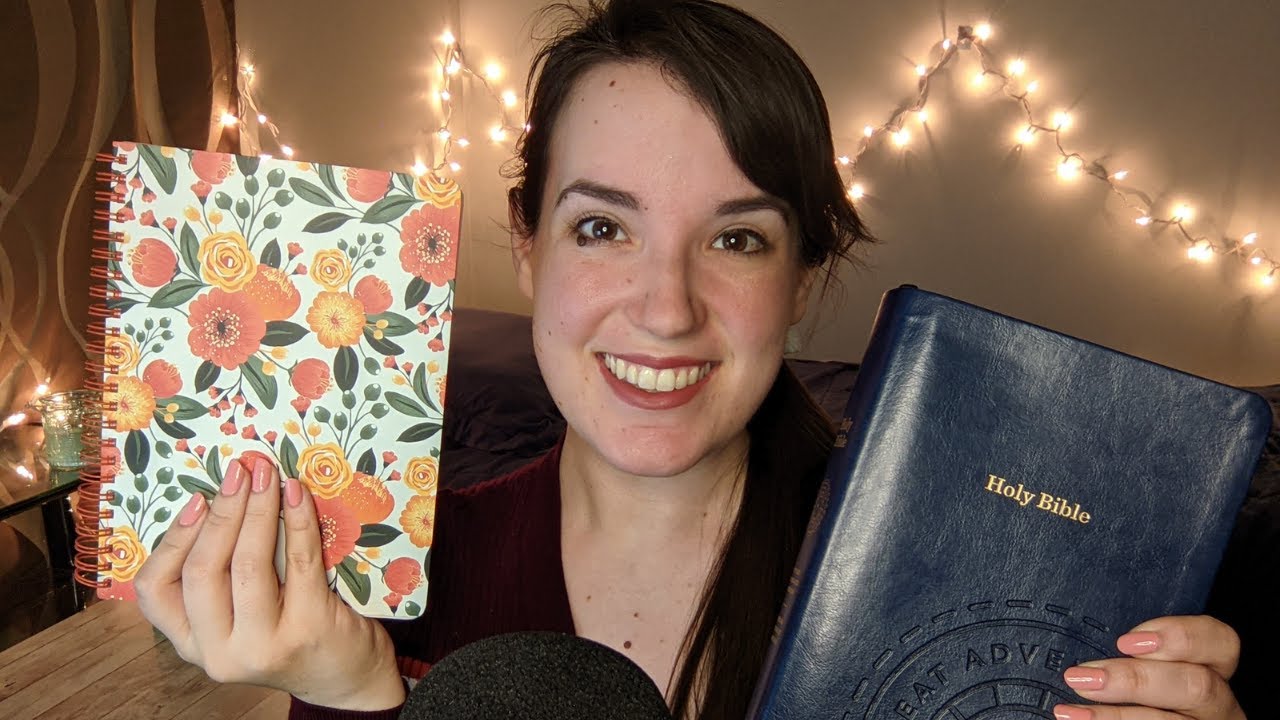 Lectio Divina: ASMR Bible Meditation Psalm 121 | Soft spoken, tapping, writing/drawing