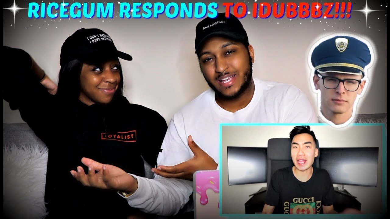 RICEGUM RESPONDS TO IDUBBBZ REACTION!!!