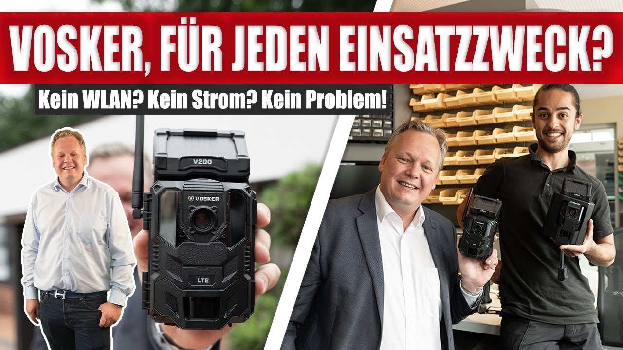 FELGNER Sicherheitstechnik | Die beste Outdoor LTE Kamera?! VOSKER V200 LTE