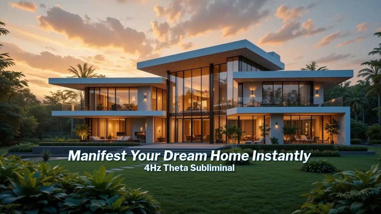 Manifest Your Dream Home Instantly | 4Hz Theta Subliminal
