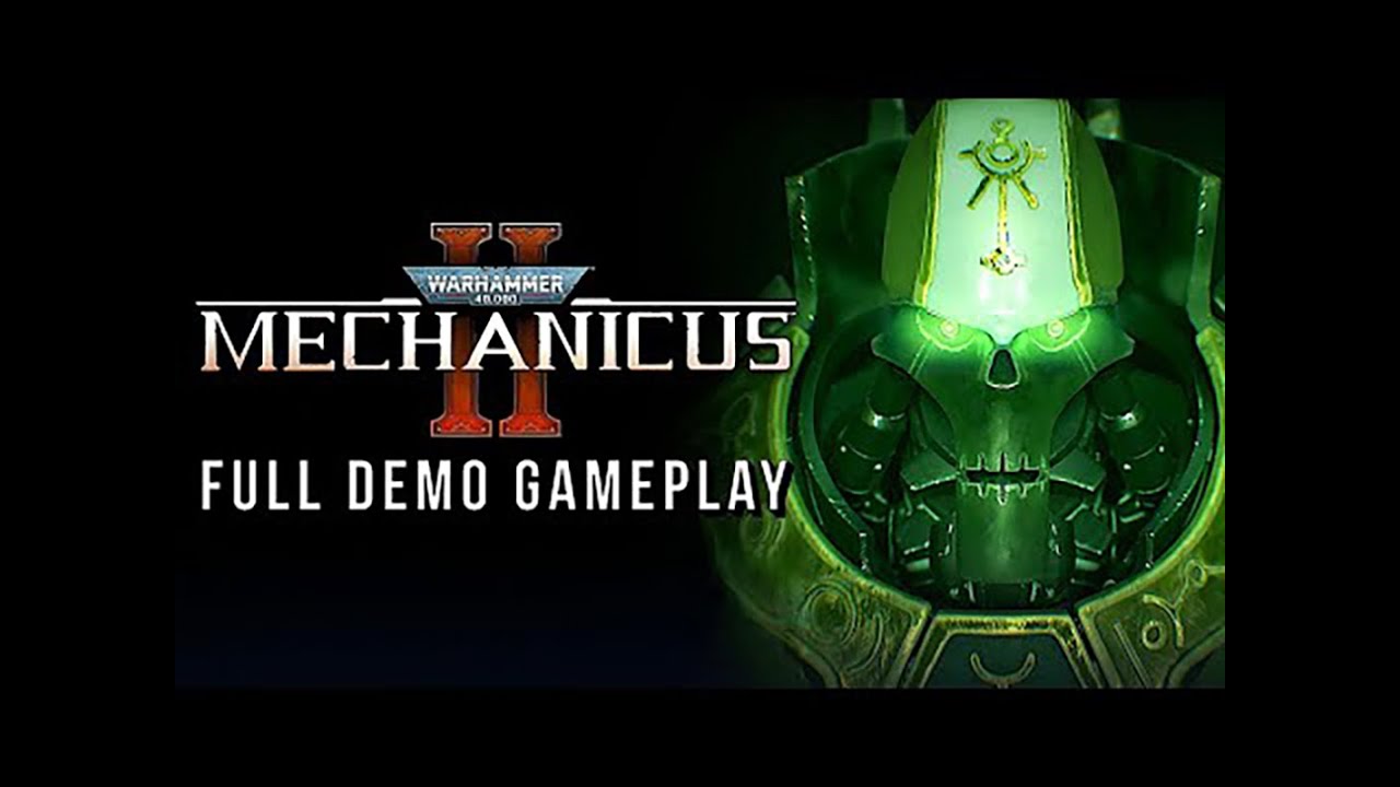 4K《战锤40K机械神教2 Warhammer 40,000: Mechanicus II》DEMO 动画+CG
