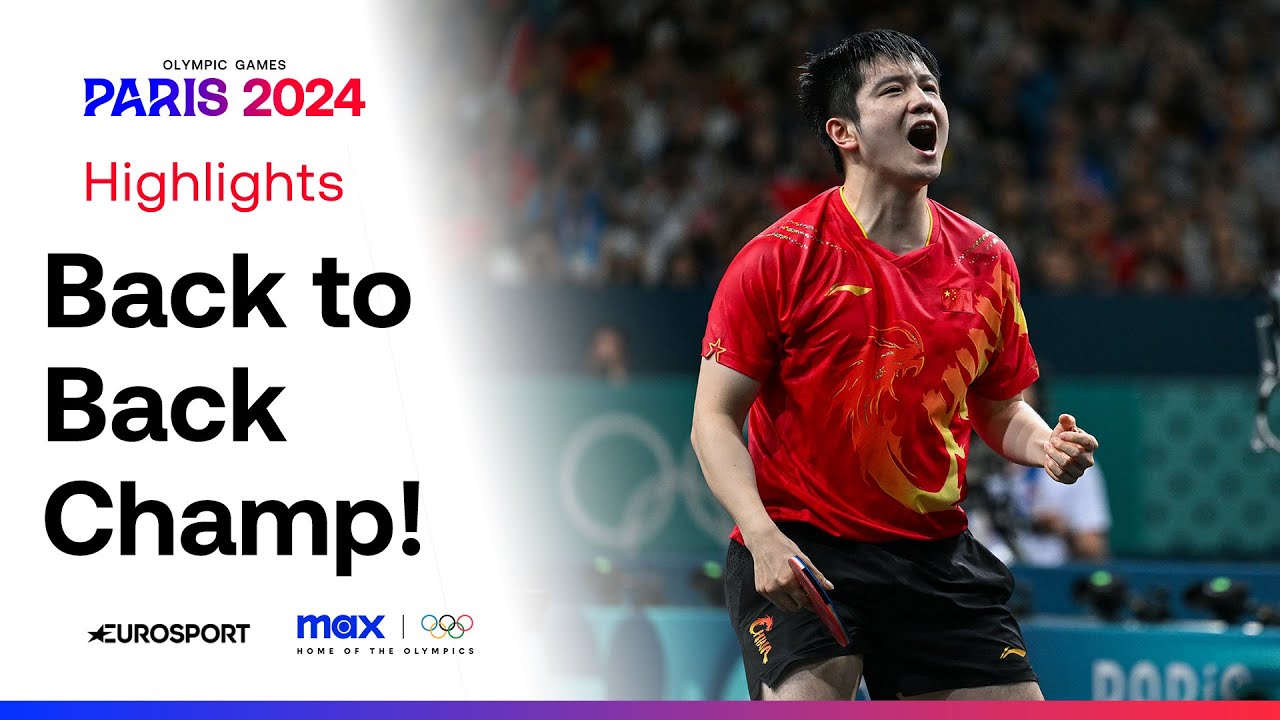 China Gets The Gold! 🥇 Table Tennis Men's Singles #Paris2024 #Olympics
