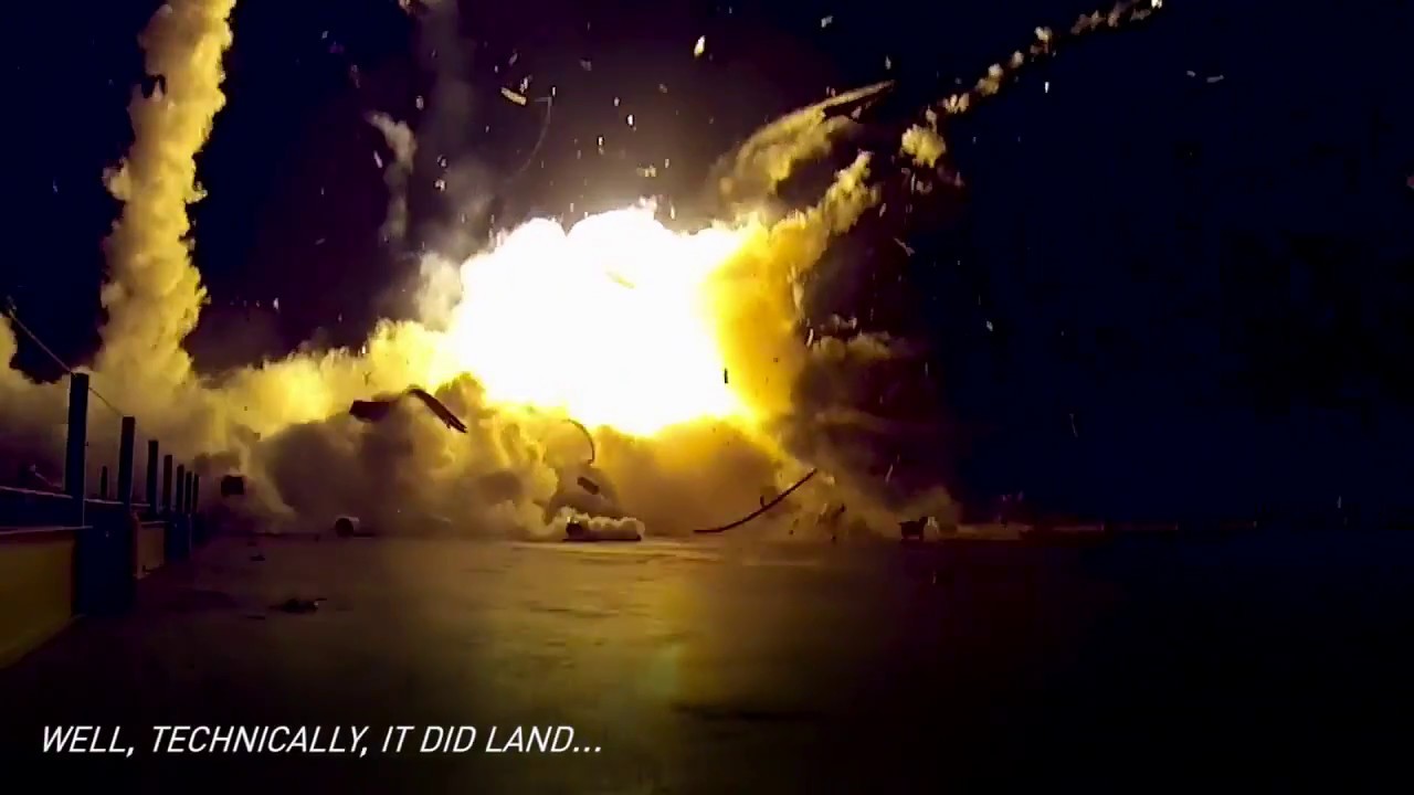 SpaceX failure compilation