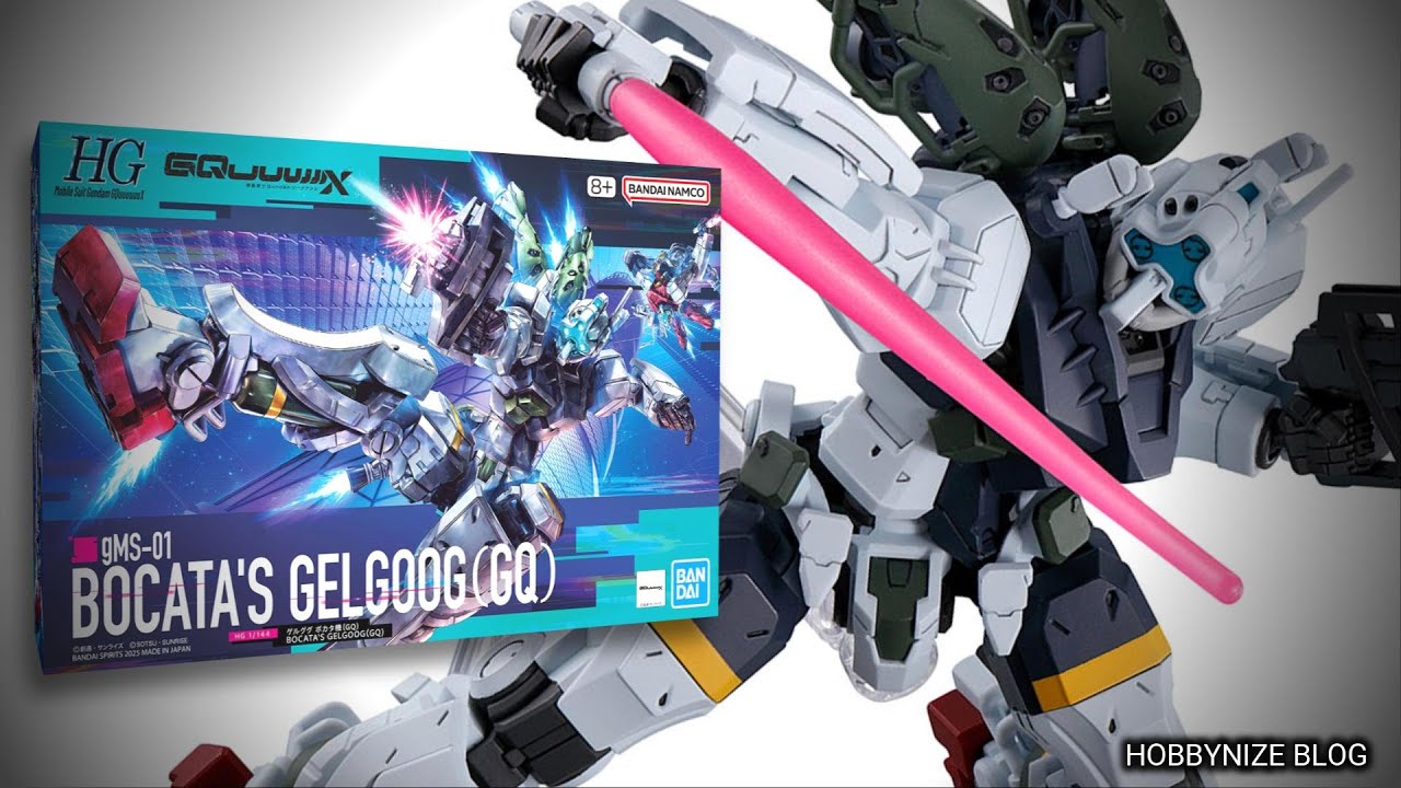 HG 1/144 BOCATA’S GELGOOG (GQ) / Mobile Suit Gundam GQuuuuuX