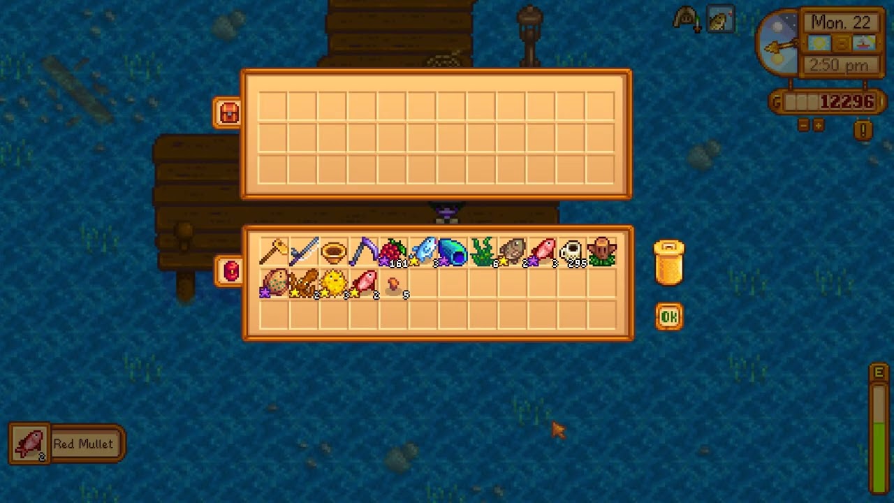 Stardew Valley Vol.140 - S1Y2D22-24summer - จะเป็นเจ้าพ่อหม้อปู / wannabe crab pot mafia
