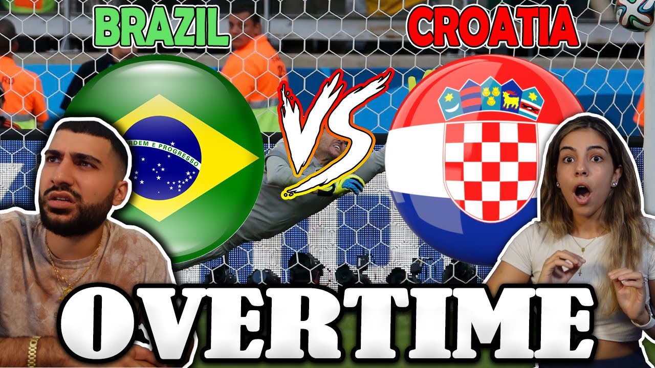 Brazil vs Croatia OVERTIME Live Reaction!