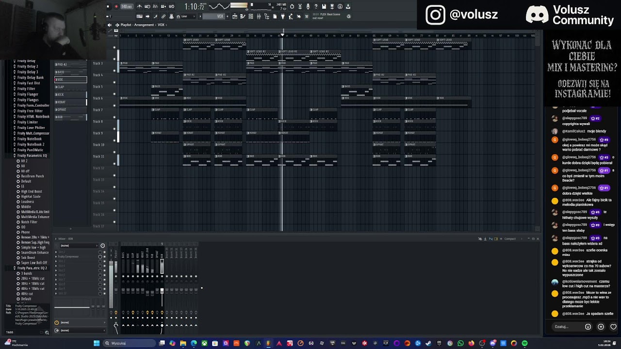 PRZYGOTOWANIE PIOSENKI DO MIXU W FL STUDIO / BORBI BIT W FL STUDIO