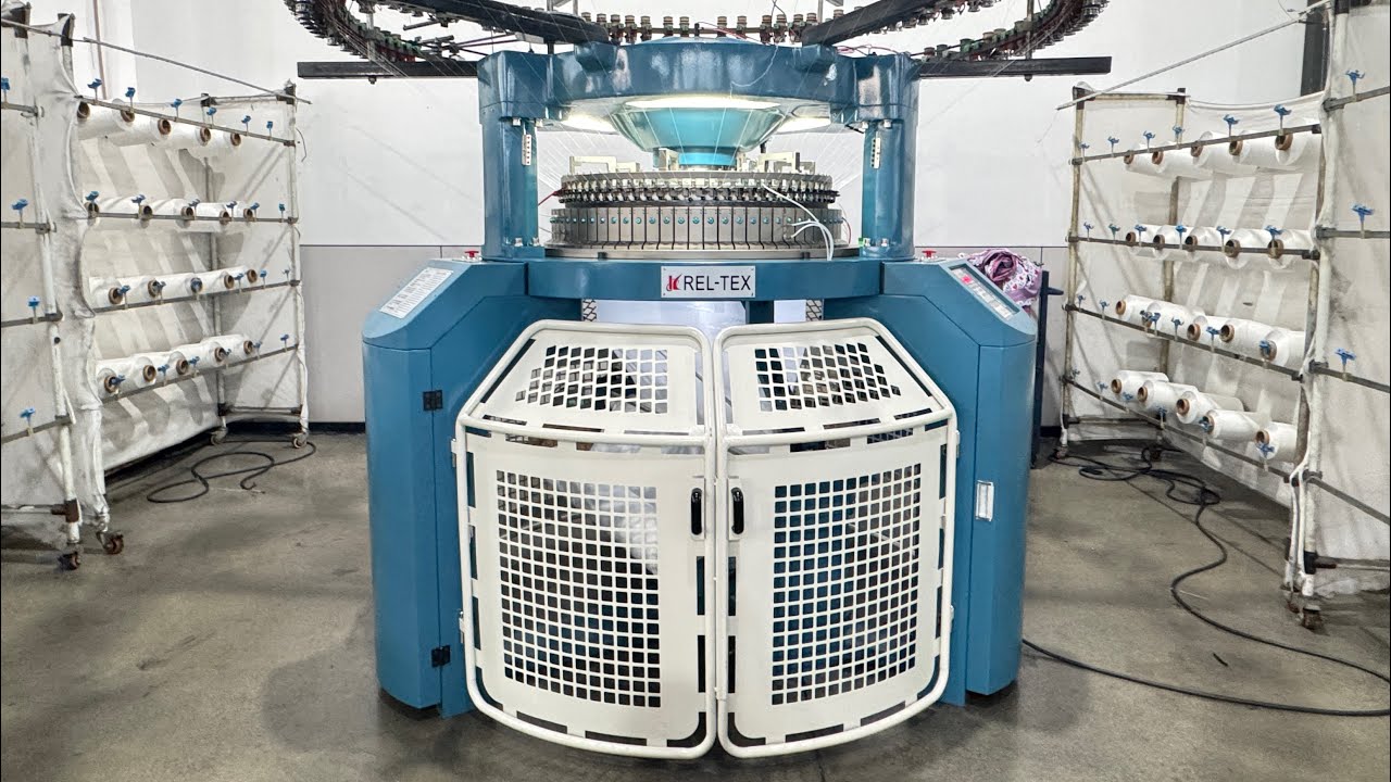 REL-TEX Double Jersey Interlock Circular Knitting Machine