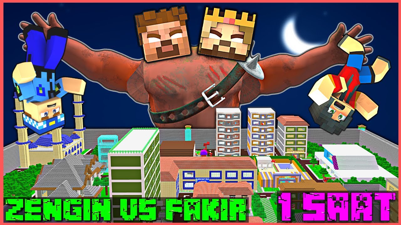 MİNECRAFT ZENGİN VS FAKİR FİLMİ! 😱 -Minecraft