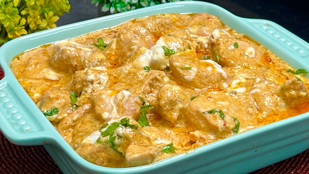 Malai Chicken Tikka Handi | Murgh Malai Handi | Creamy & Cheesy Chicken Handi Recipe 