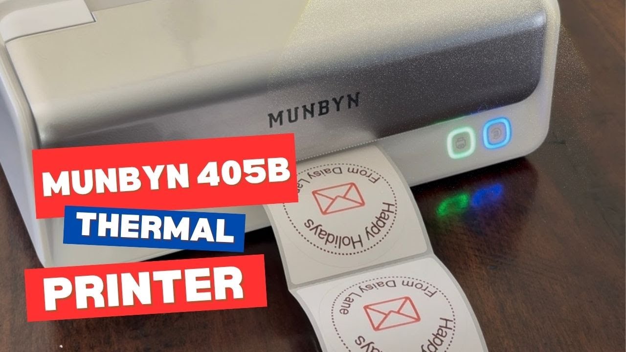 Термопринтер Munbyn 405B Bluetooth, принтер этикеток для малого бизнеса. Почему этот принтер уник...