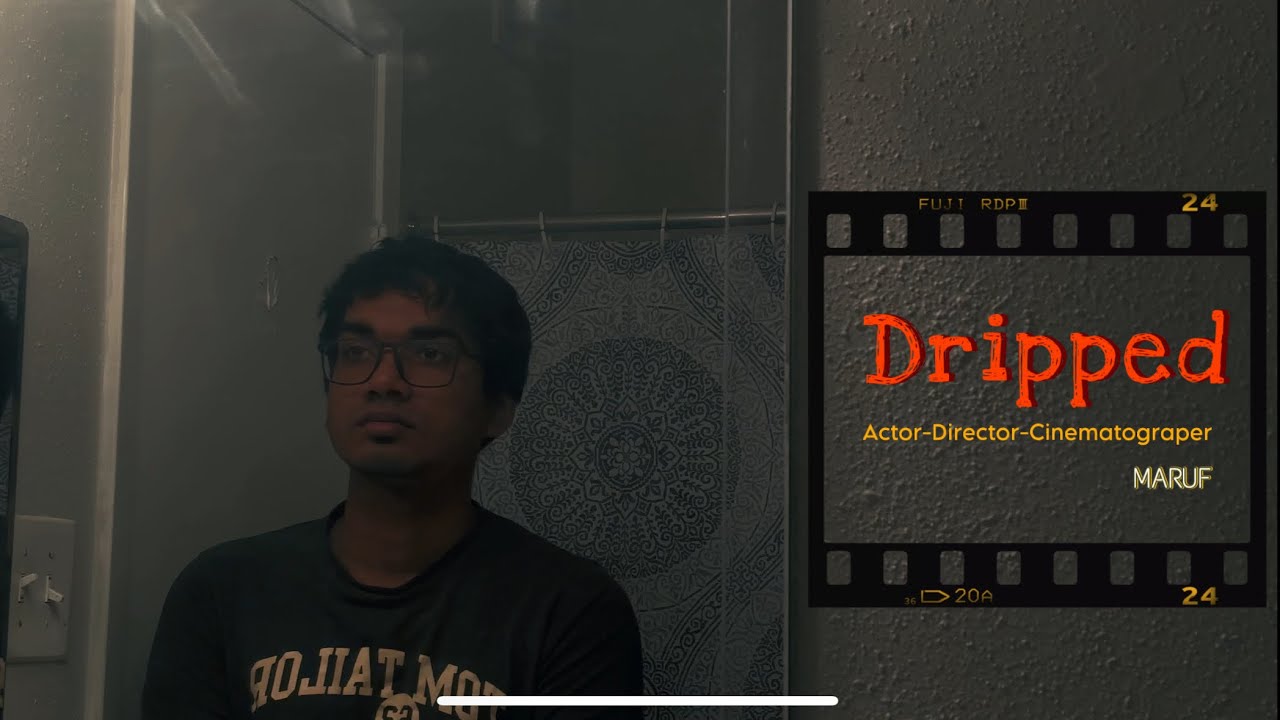 Dripped | 1 minute horror short film | Shot on iPhone 14 pro. 🎬🎥