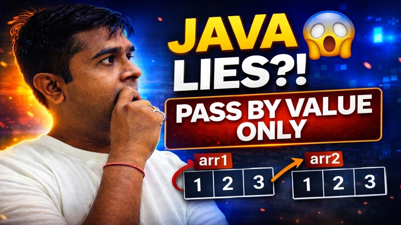 Why Java is Pass By Value? | Java Interview Question Explained