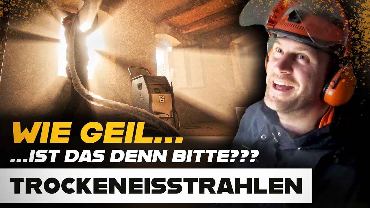 UNGLAUBLICH GEIL! | Trockeneisstrahlen mit Kärcher IB 7/40