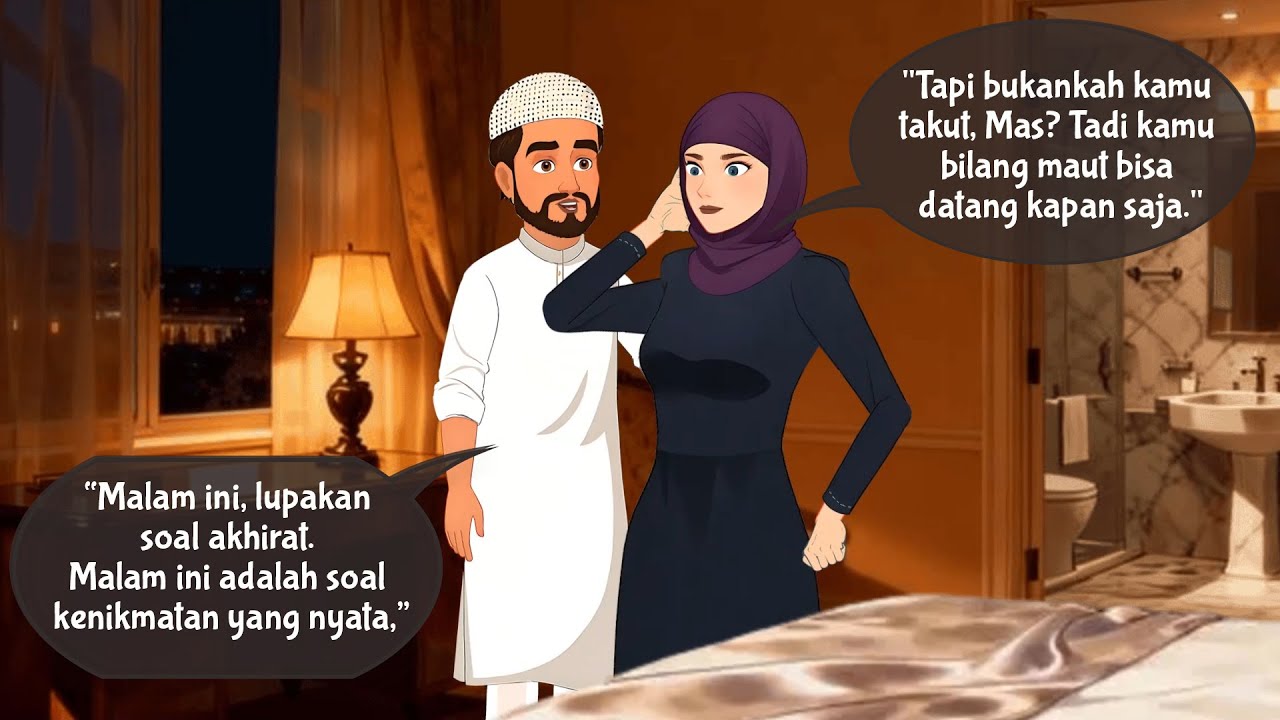 AZAB USTADZ MUNAFIK! MEMANFAATKAN DANA YAYASAN UNTUK KEPENTINGAN PRIBADI 😱 | Animasi Kartun Drama