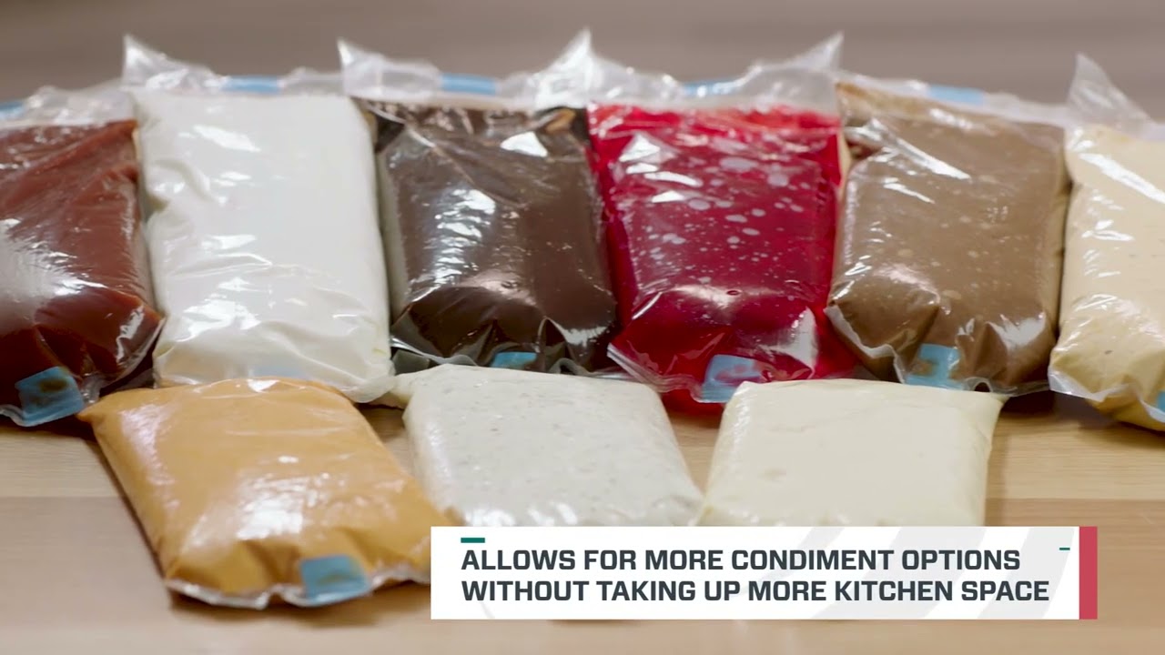 CRYOVAC® Brand FlexPrep™ Portion Dispensing Pouches for a Food Service Operator