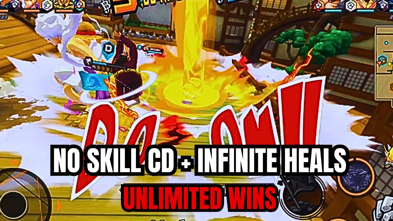 No Skill CD + Infinite Heals | OPBR MEGA MOD MENU