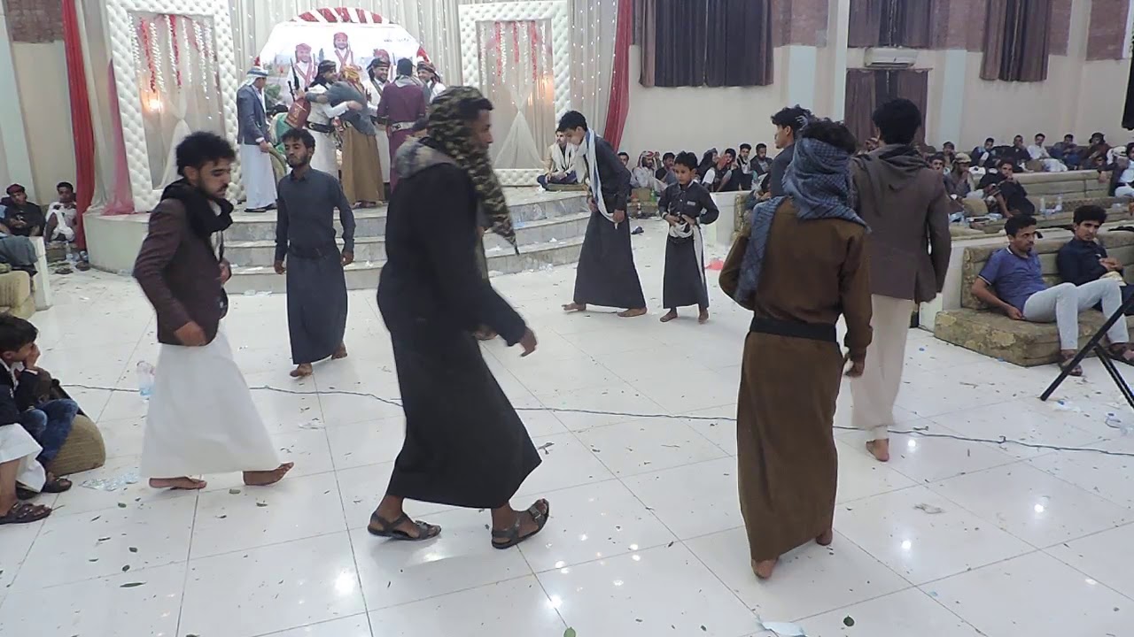 جلسه عزي صنعاني رقص أصحاب حزيز الوحده إسحاق أفراح ال السكني